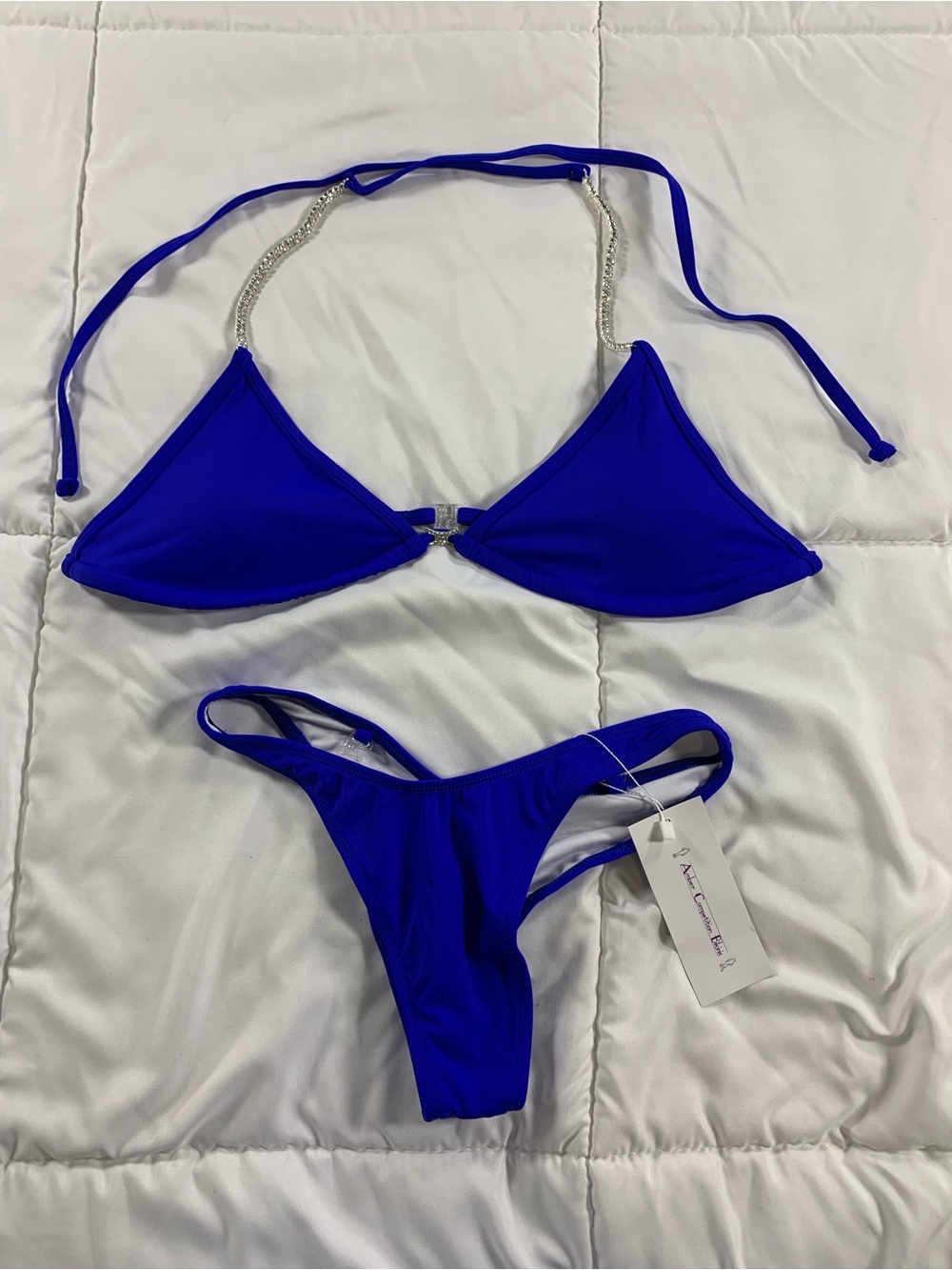 NWTs Amber Competition Bikinis two piece bathing suit size S